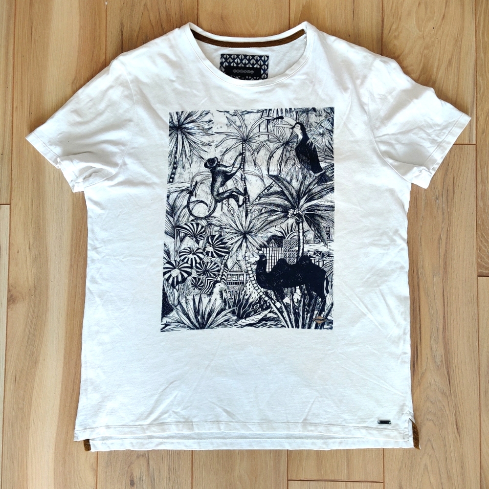White Graphic T-Shirt
